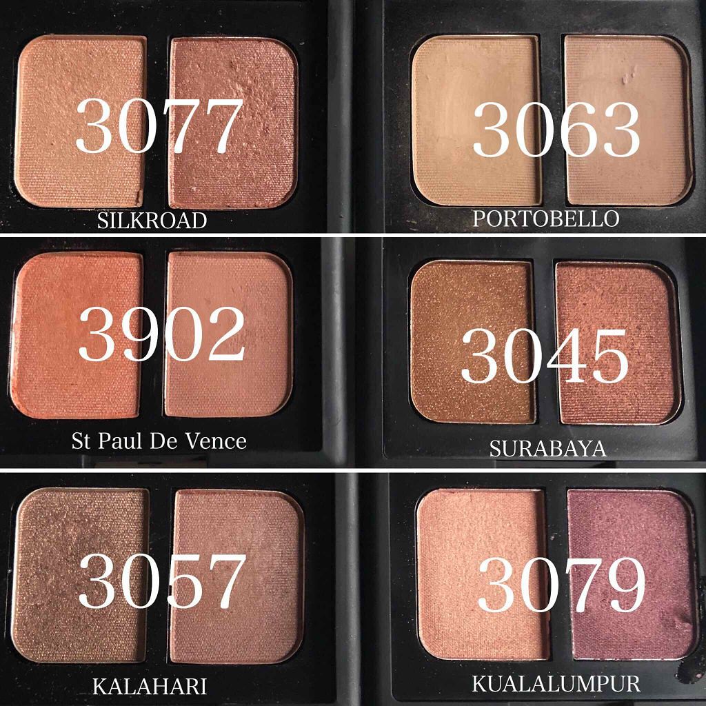 デュオアイシャドー/NARS/アイシャドウパレットを使ったクチコミ(2枚目)