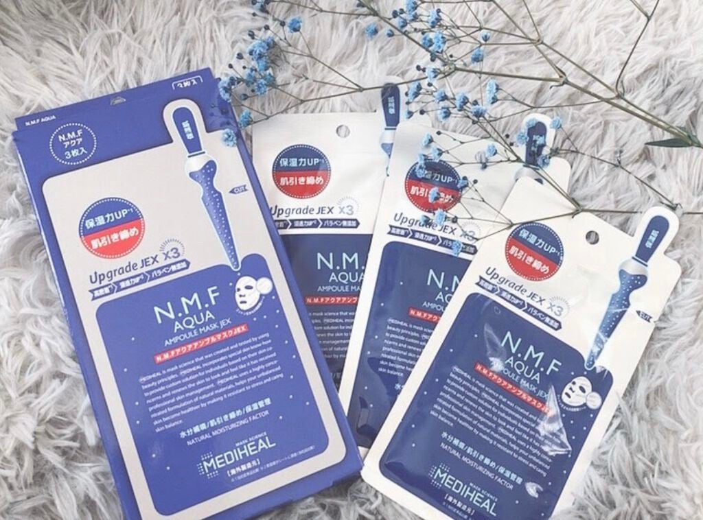 N.M.FアクアアンプルマスクJEX/MEDIHEAL/シートマスク・パックを使ったクチコミ(1枚目)