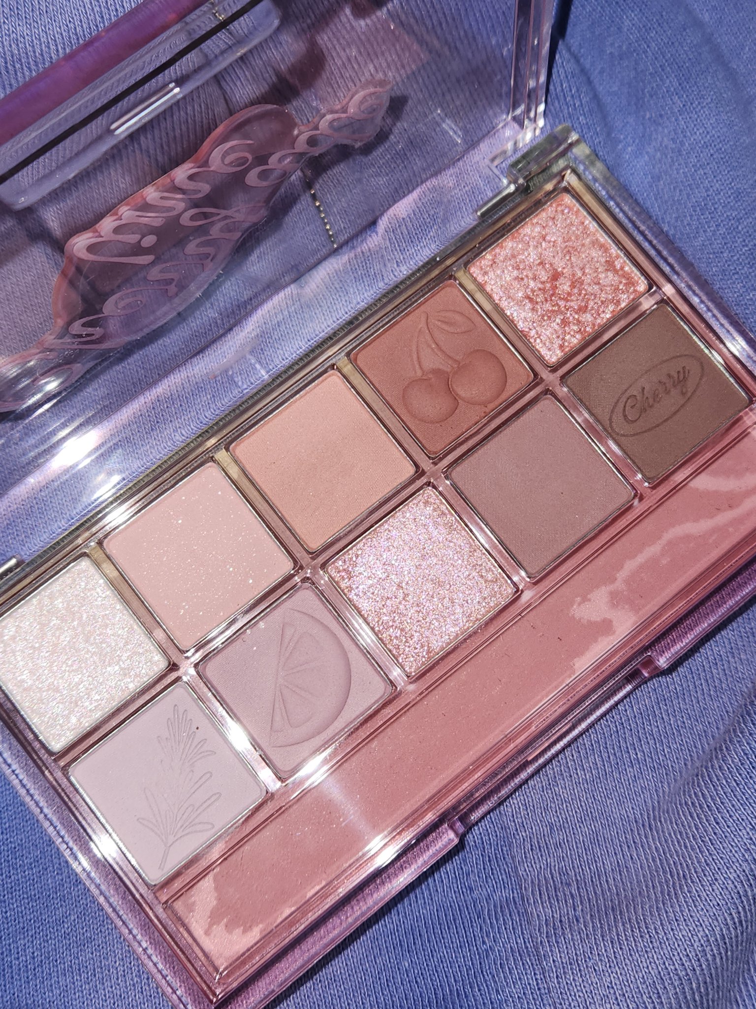 プロ アイ パレット 22 CHERRY LIMEADE/CLIO/アイシャドウパレットを使ったクチコミ（2枚目）