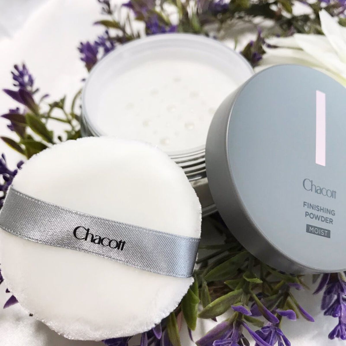 チャコット フィニッシングパウダー モイスト/チャコット・コスメティクス/ルースパウダーを使ったクチコミ(4枚目)
