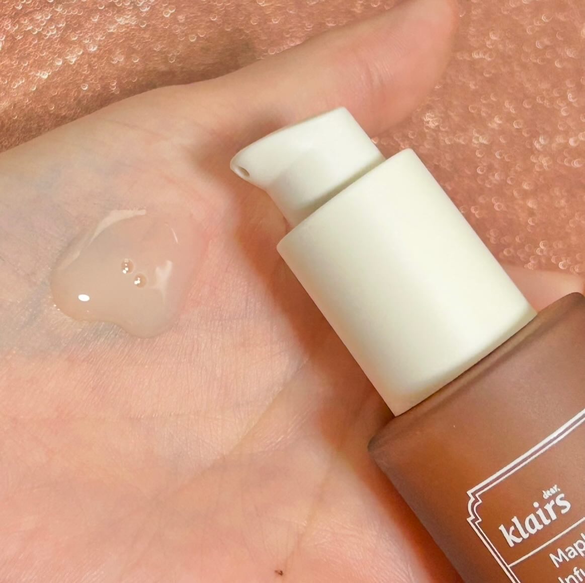 メープルエナジーインフュージングクリーム/Klairs/フェイスクリームを使ったクチコミ（3枚目）
