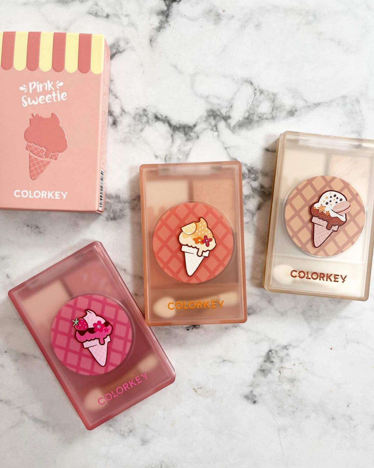 四色アイシャドウパレット/COLORKEY/アイシャドウパレットを使ったクチコミ(8枚目)