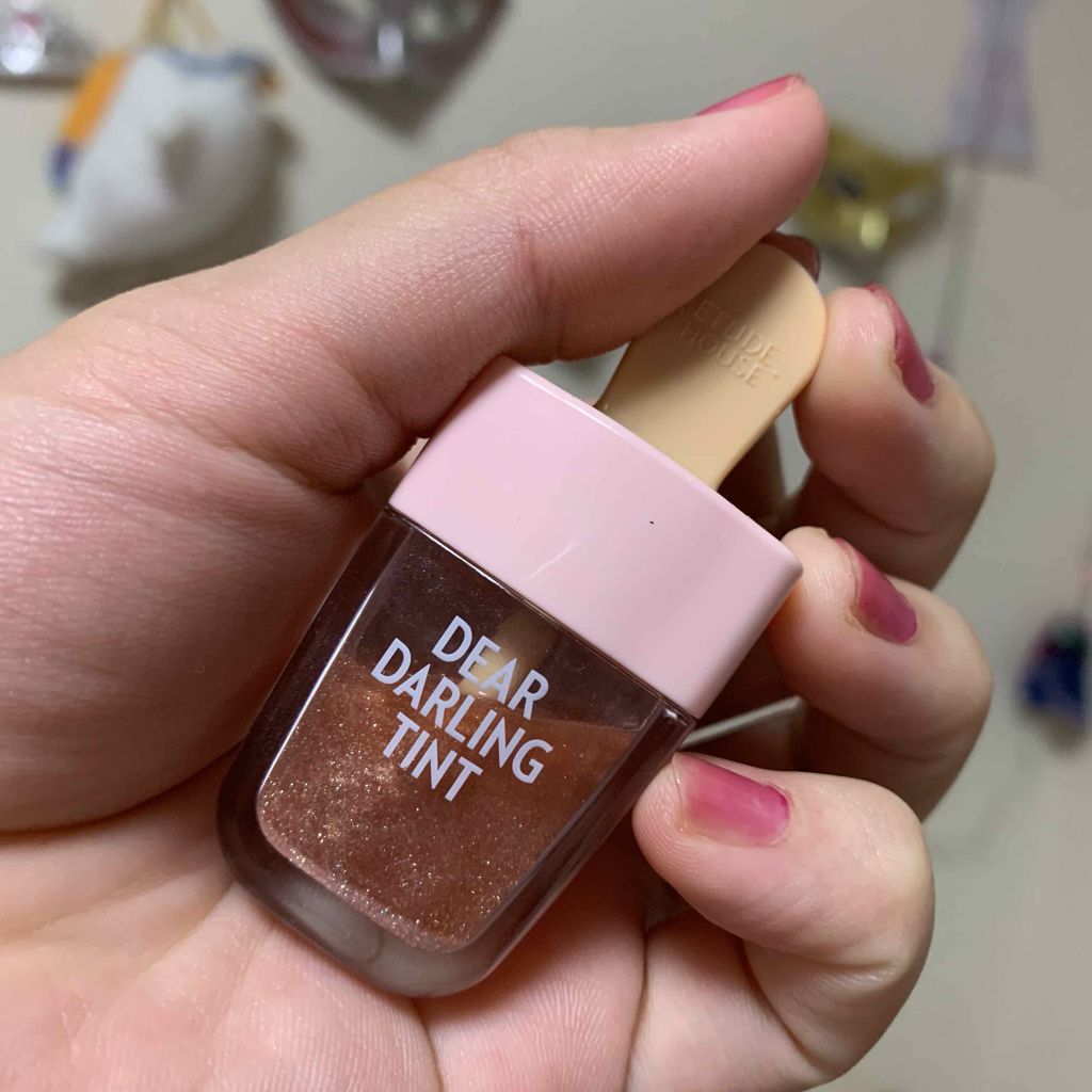 ディアダーリン ウォータージェルティント (アイスティント)/ETUDE/口紅を使ったクチコミ(1枚目)
