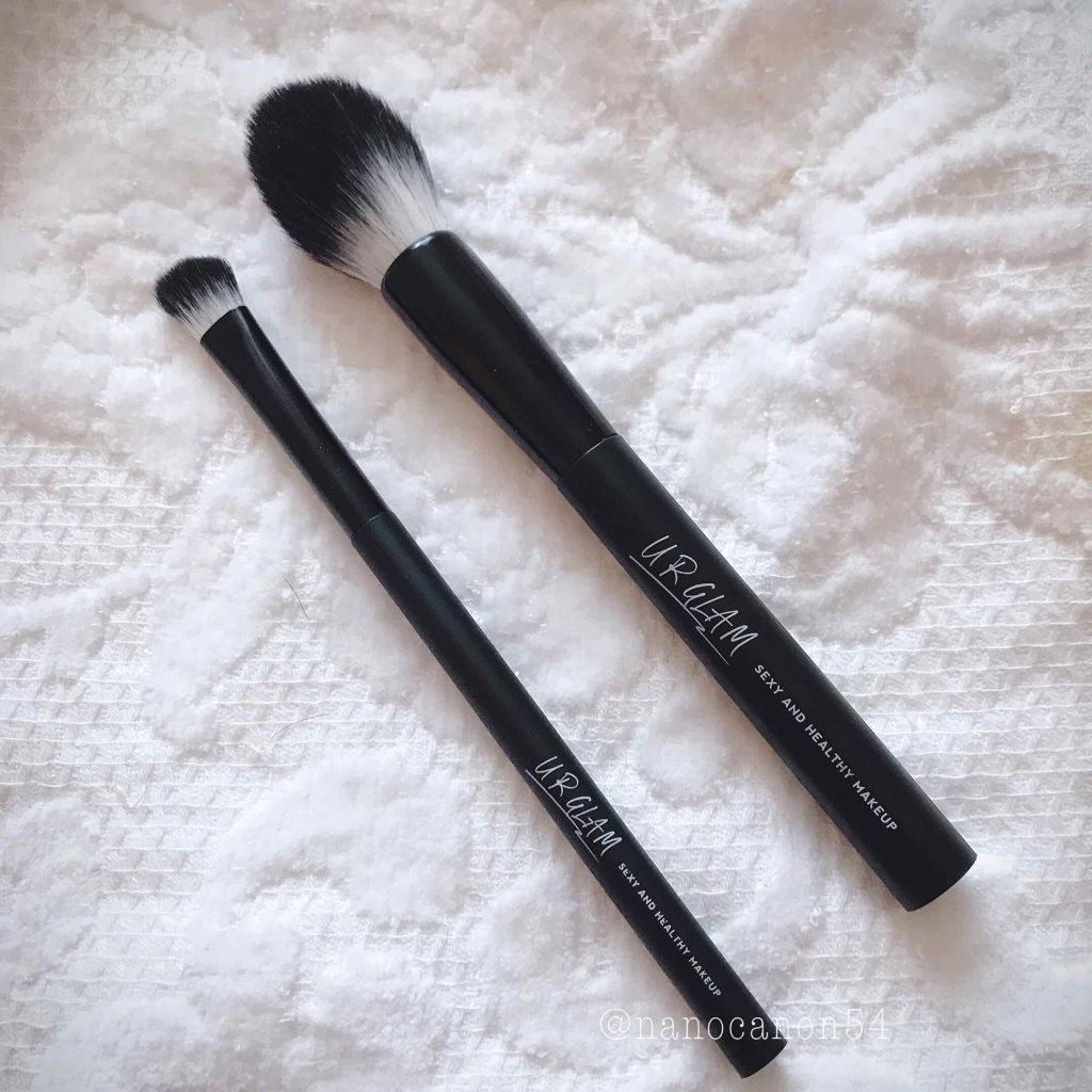 UR GLAM SHADING BRUSH/U R GLAM/メイクブラシを使ったクチコミ(4枚目)