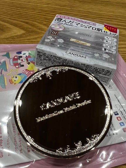 マシュマロフィニッシュパウダー ~Abloom~/キャンメイク/プレストパウダーを使ったクチコミ(1枚目)