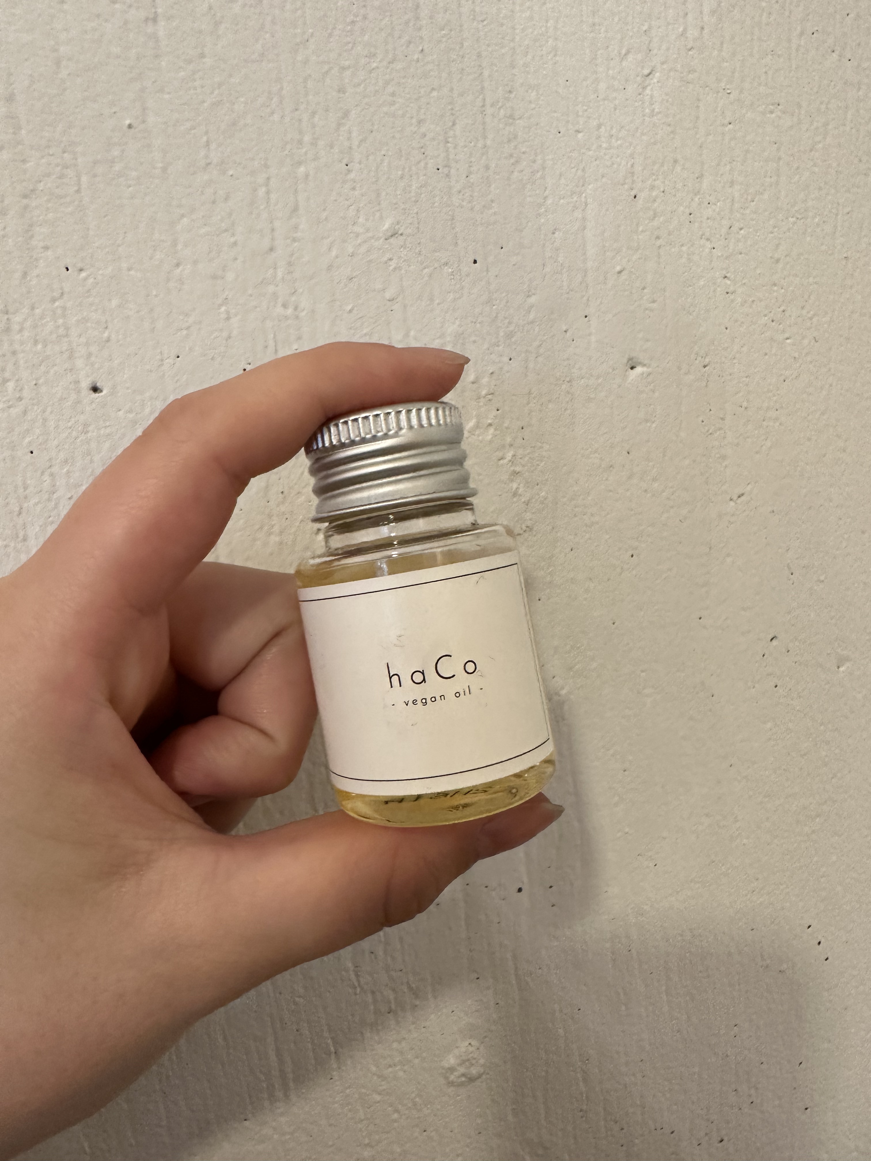 haCoヴィーガンオイルOS 金木犀の香り/haCo /ヘアオイルを使ったクチコミ（1枚目）