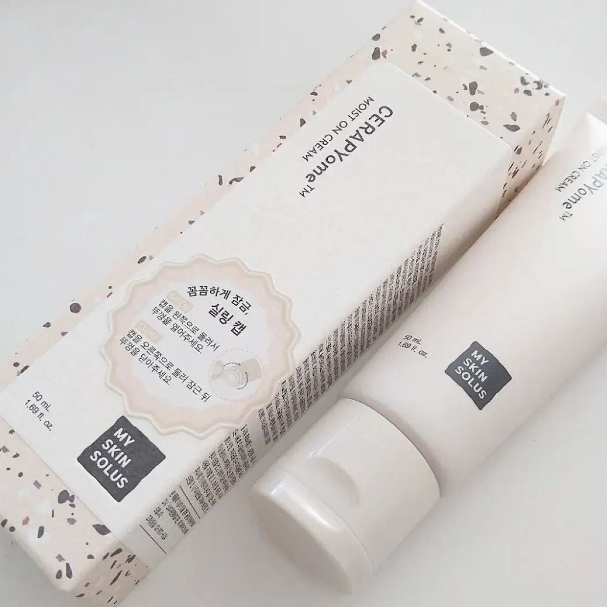 CERAPYome Moist On Cream/my skin solus/フェイスクリームを使ったクチコミ(1枚目)