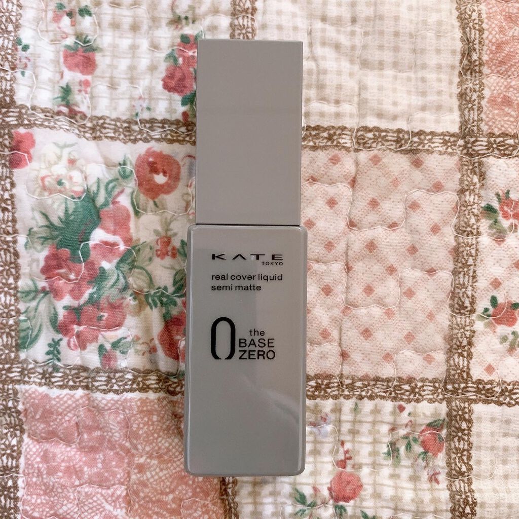 リアルカバーリキッド（セミマット）/KATE/リキッドファンデーションを使ったクチコミ（2枚目）