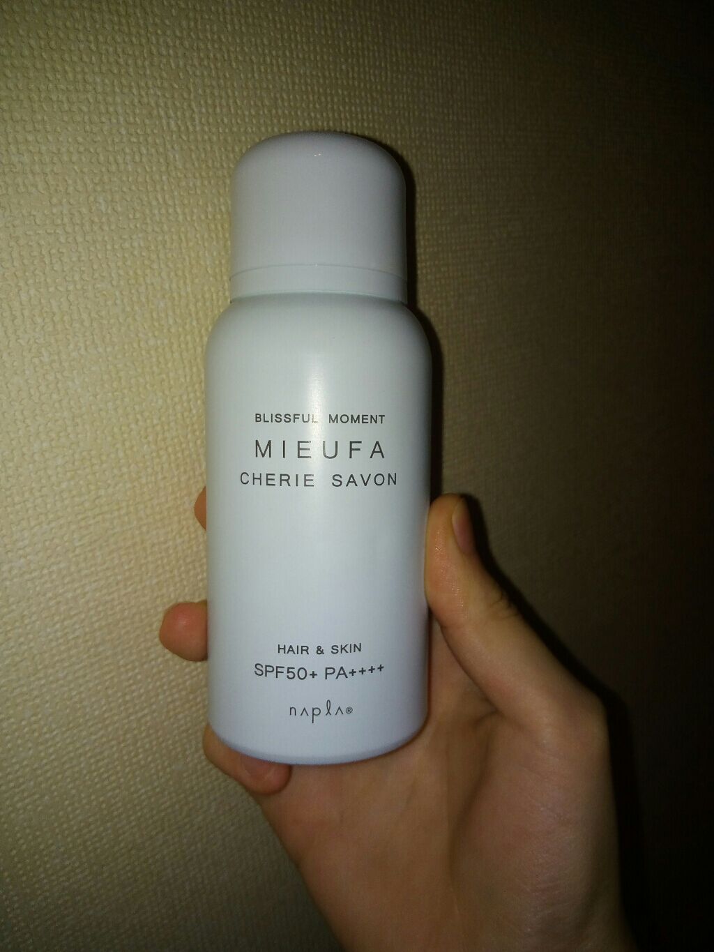 ミーファ フレグランスUVスプレー シェリーサボン/MIEUFA/日焼け止めミスト・スプレーを使ったクチコミ(1枚目)