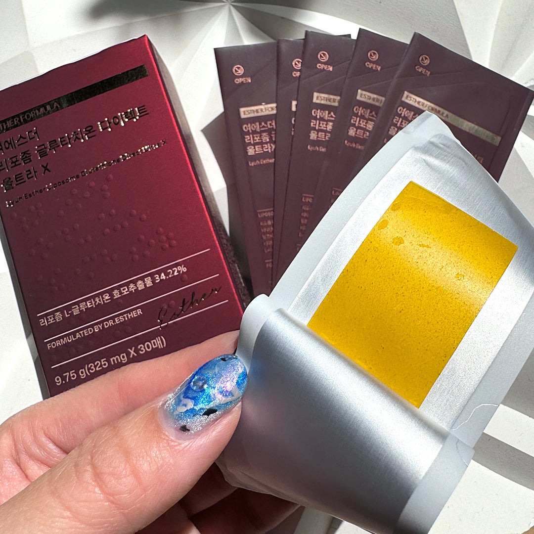 ヨエスターGLTダイレクトウルトラX/ESTHER FORMULA/美容サプリメントを使ったクチコミ(3枚目)