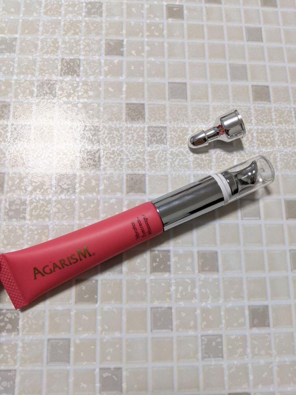 アイキュット マッサージャークリーム/AGARISM/アイケア・アイクリームを使ったクチコミ(3枚目)