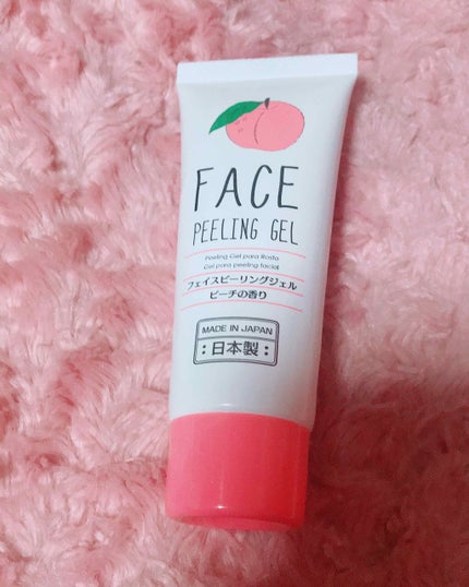 フェイスピーリングジェル ピーチの香り/DAISO/ピーリングを使ったクチコミ(1枚目)