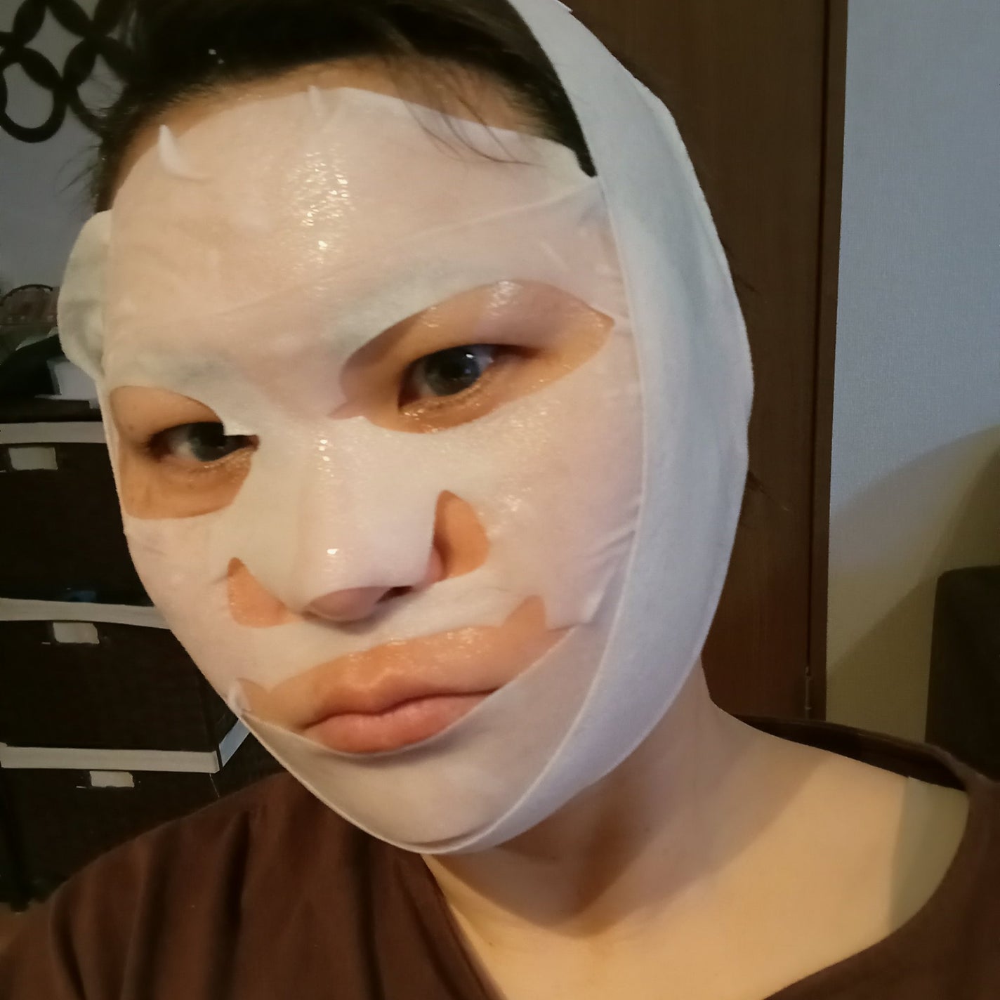 9番 NMNバイオリフトラッピングマスク/numbuzin/シートマスク・パックを使ったクチコミ(5枚目)