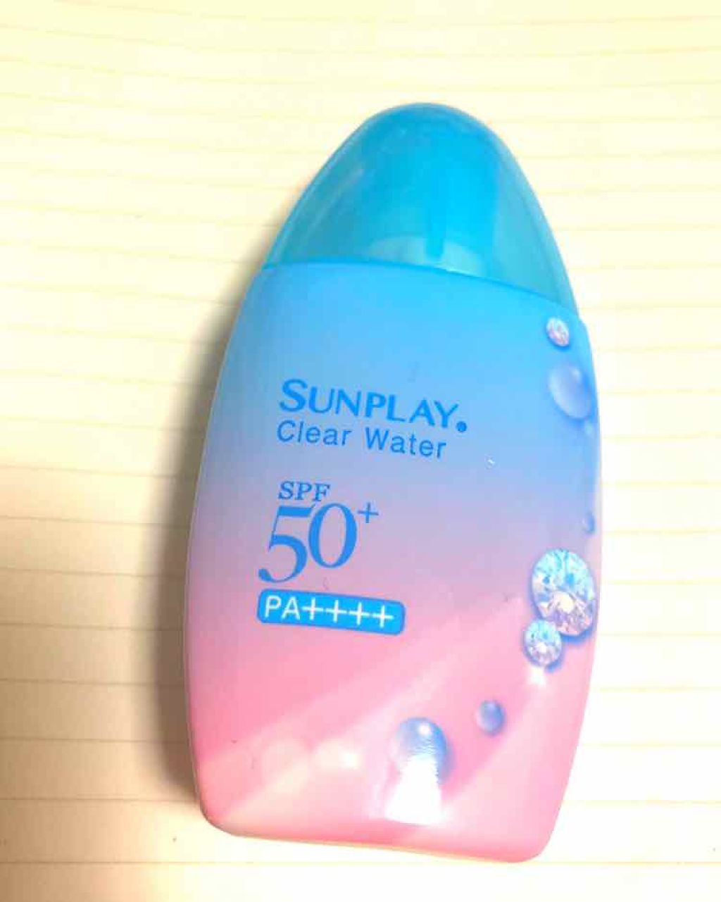 メンソレータム  サンプレイクリアウォーター/メンソレータム/日焼け止めミルクを使ったクチコミ（1枚目）