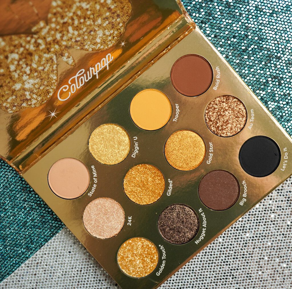 グッド アズ ゴールド/ColourPop/アイシャドウパレットを使ったクチコミ（3枚目）