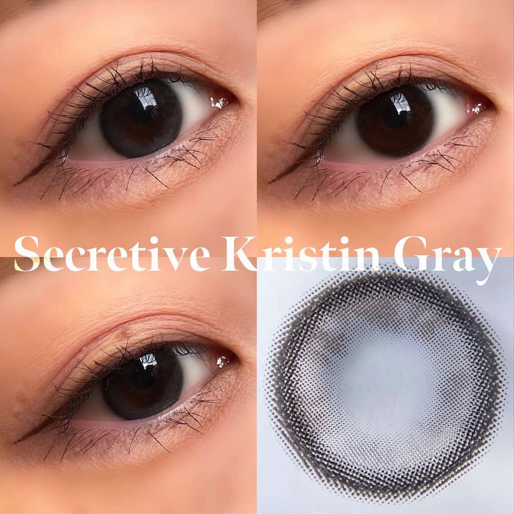 Secretive Kristen/Hapa kristin/カラーコンタクトレンズを使ったクチコミ（3枚目）