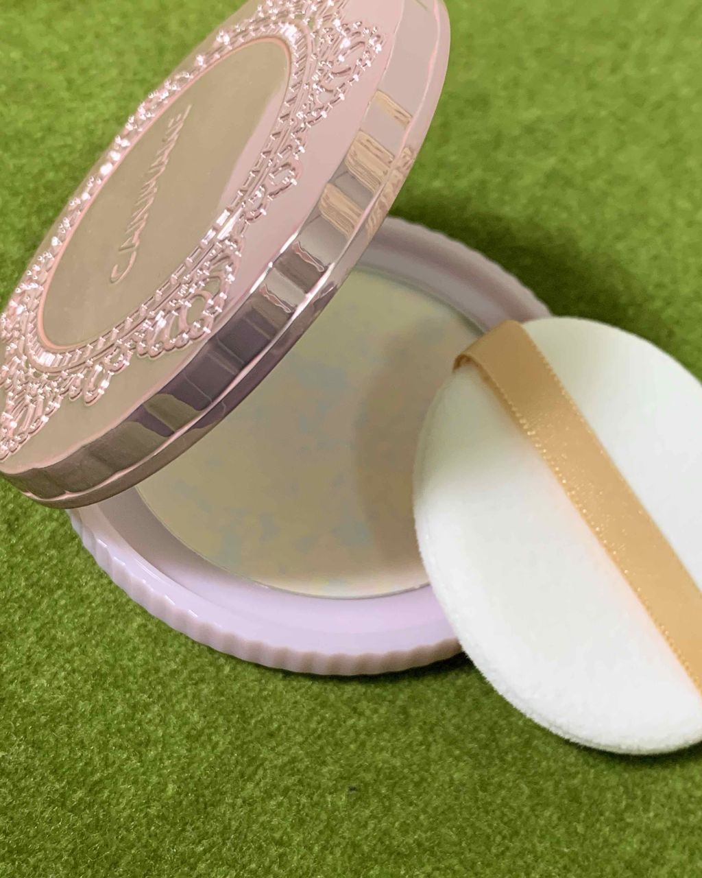 トランスペアレントフィニッシュパウダー/キャンメイク/プレストパウダーを使ったクチコミ(1枚目)