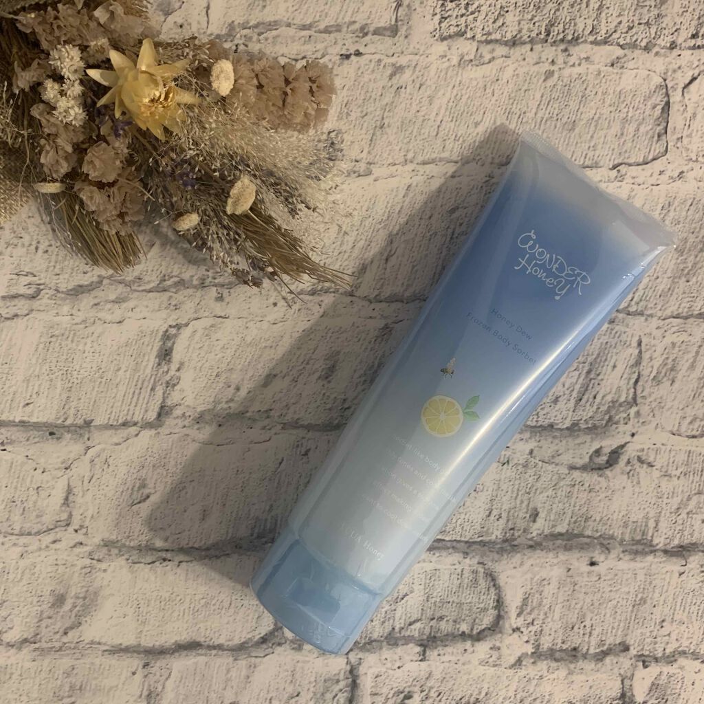 ワンダーハニー フローズンボディソルベ/VECUA Honey/ボディクリームを使ったクチコミ(1枚目)