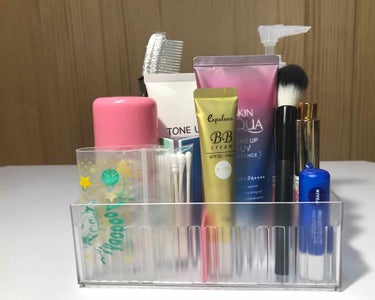 このアカは使ってません 7つの葉っぱ🌿 on LIPS 「〈コスメ収納〉どーも中島家の7つの葉っぱ🌿です！受験終わったあ..」（4枚目）