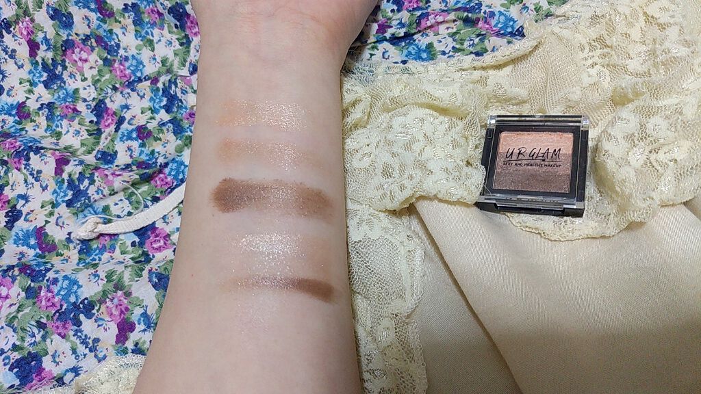 UR GLAM GRADATION EYESHADOW/U R GLAM/アイシャドウパレットを使ったクチコミ(2枚目)