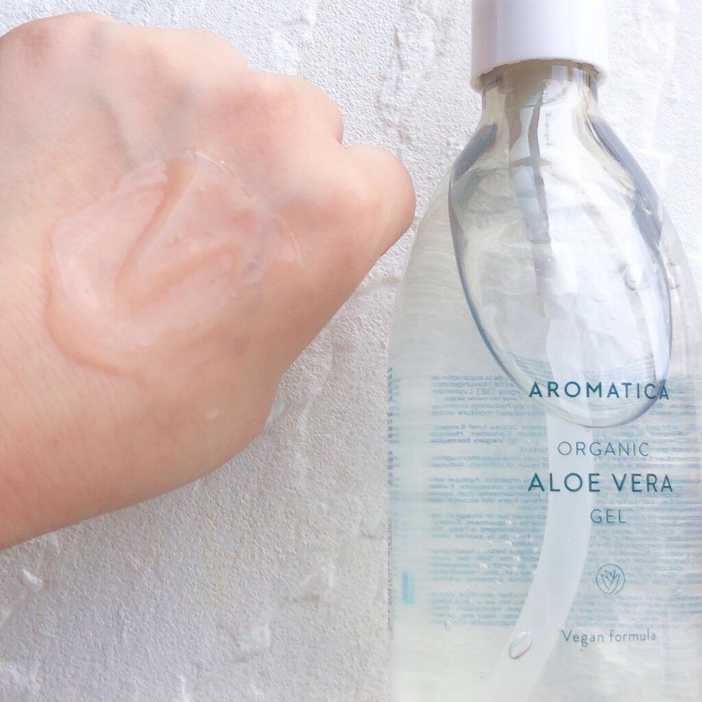 オーガニック アロエベラ ジェル/AROMATICA/その他スキンケアを使ったクチコミ（3枚目）