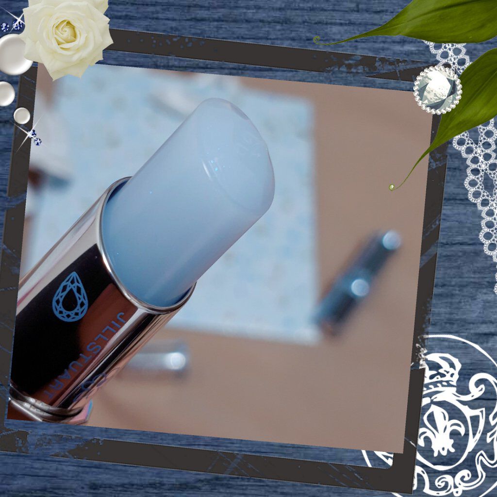 サムシングピュアブルー リップグロウ セラムバーム/JILL STUART/リップバームを使ったクチコミ（2枚目）