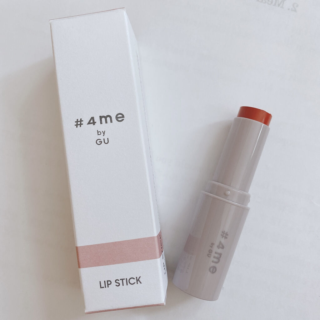 リップスティック/#4me by GU/口紅を使ったクチコミ（1枚目）
