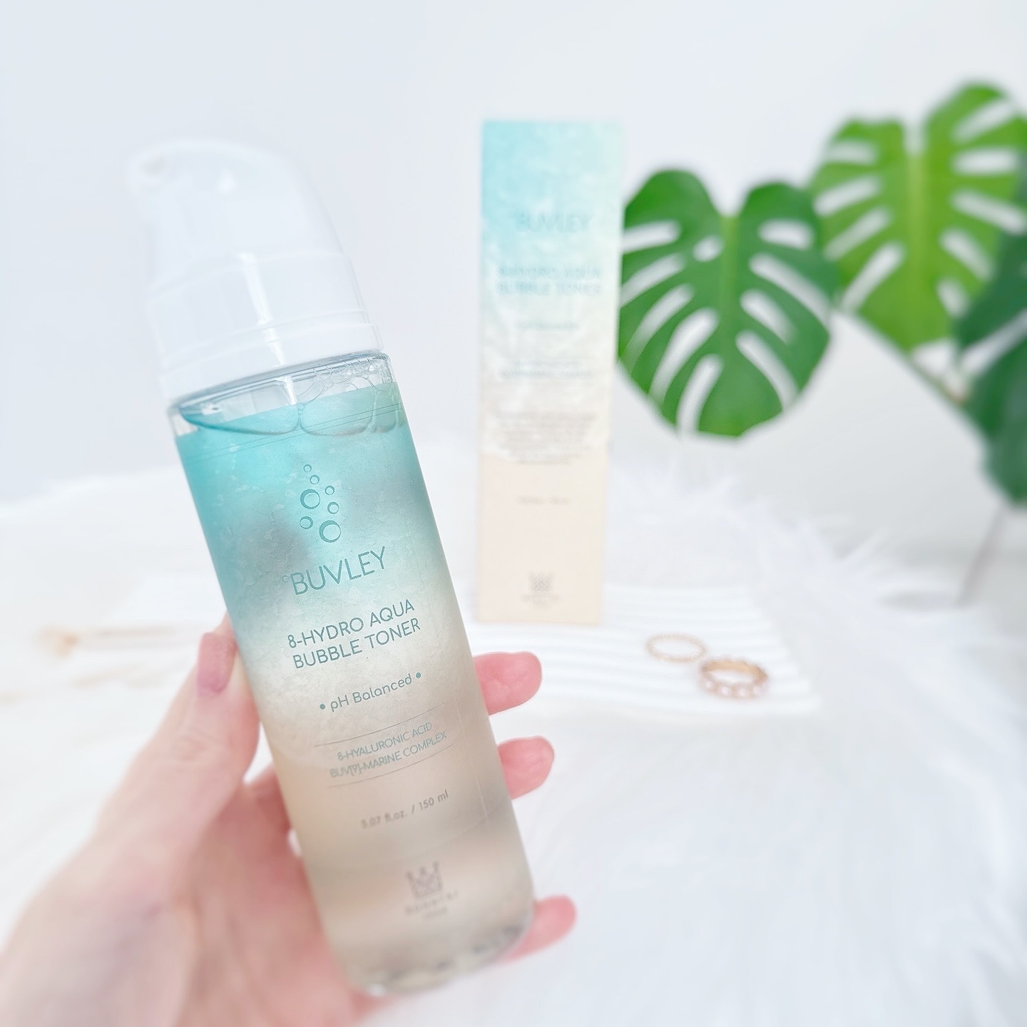 BONNY&J ビューブレイ 8-ハイドロアクア バブルトナーのクチコミ「
＼ 新感覚のバブル化粧水🫧 ／
⁡
◽️BONNY＆J 
　ビューブレイ 8-ハイドロ.....」（2枚目）