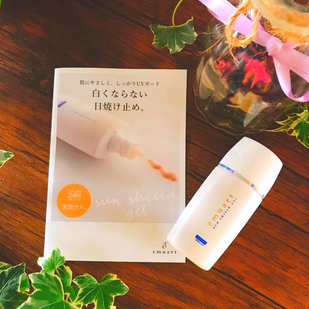 emuart(エミュアール) サンシールドゲルのクチコミ「
エミュアール化粧
サンシールドゲル

暑くなってきた沖縄〜！！！
親子で共用できる日焼け止め.....」（1枚目）