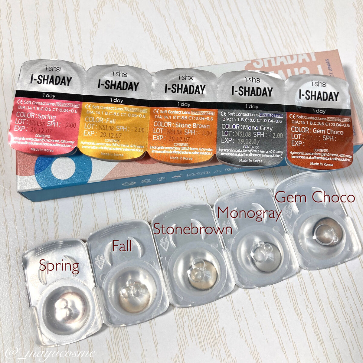 i-shaday（アイシャデ―）/蜜のレンズ/カラーコンタクトレンズを使ったクチコミ（2枚目）