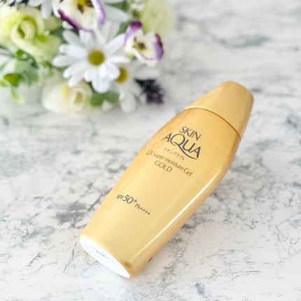 スーパーモイスチャージェルゴールド/スキンアクア/日焼け止めジェルを使ったクチコミ(5枚目)