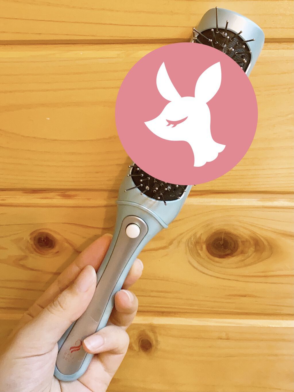 リセットブラシ KBE-2901/KOIZUMI/ヒートブラシを使ったクチコミ（3枚目）