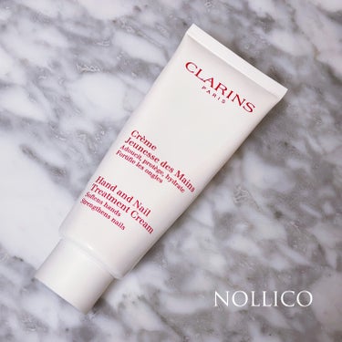 ハンド／ネイル トリートメント クリーム 30g/CLARINS/ハンドクリームを使ったクチコミ（1枚目）