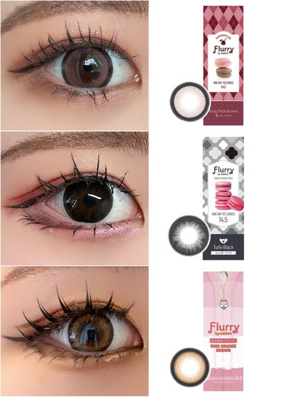 Flurry by colors 1day/Flurry by colors/ワンデー(1DAY)カラコンを使ったクチコミ(2枚目)