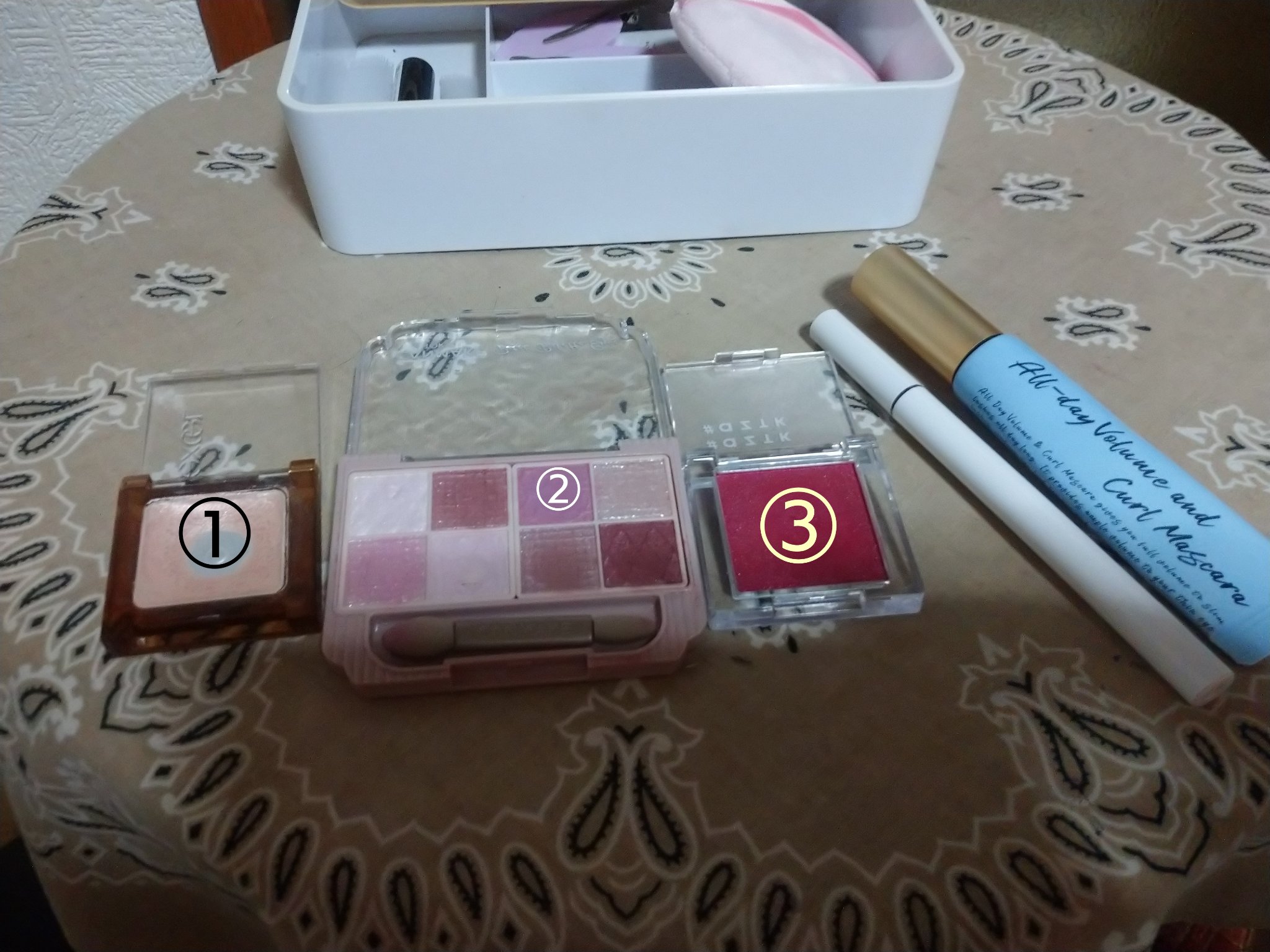 オールデイ ボリュームアンドカールマスカラ/Milk Touch/マスカラを使ったクチコミ（1枚目）