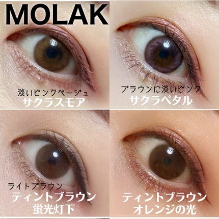 MOLAK 1day/MOLAK/ワンデー(1DAY)カラコンを使ったクチコミ(1枚目)