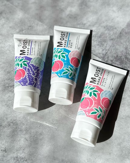 ももの花 モイストハンドクリーム すっきりピーチの香り/オリヂナル/ハンドクリームを使ったクチコミ(4枚目)