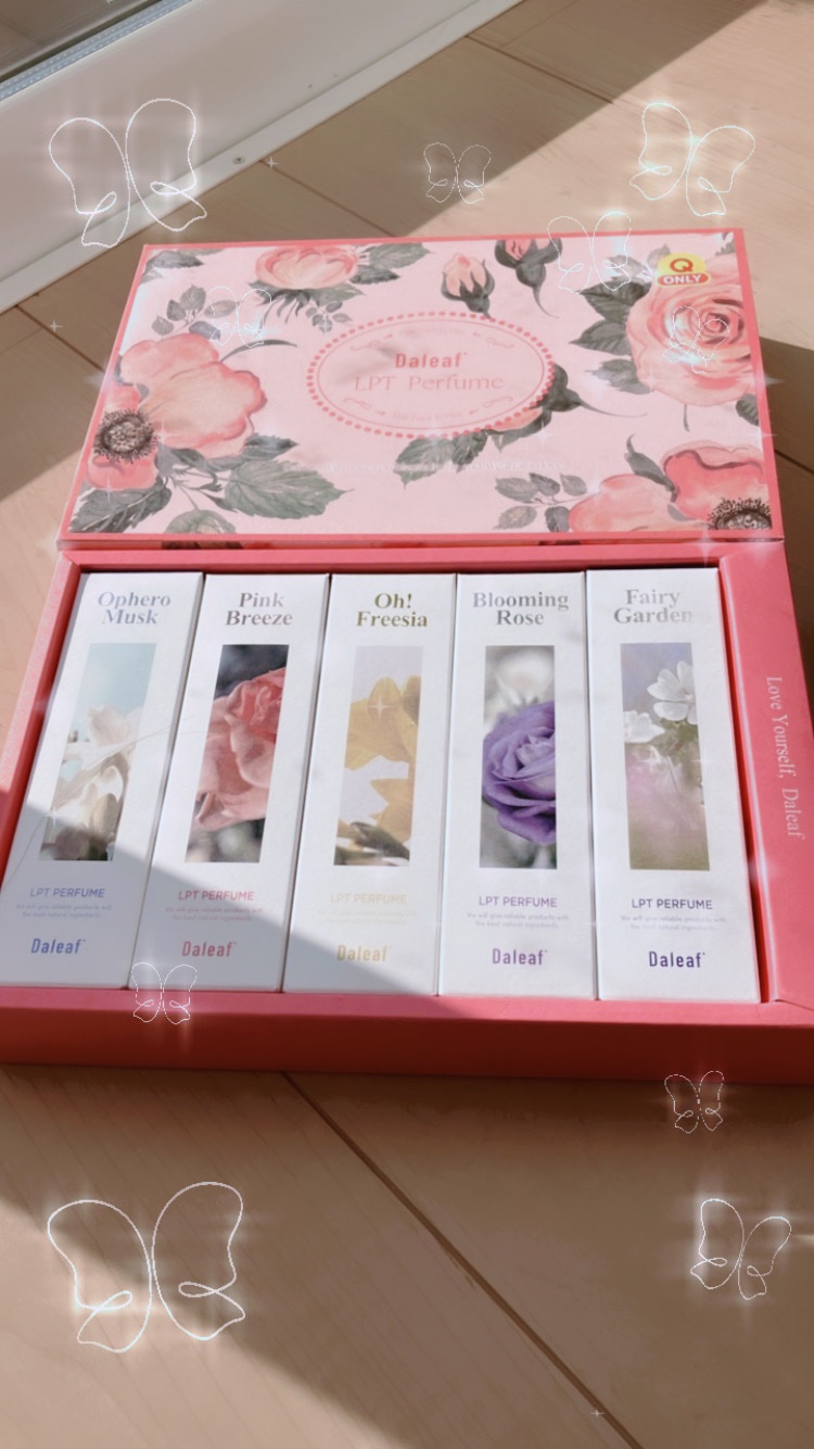 パフュームヘアパックインミスト Pink Breeze/Daleaf/アウトバストリートメントを使ったクチコミ（2枚目）