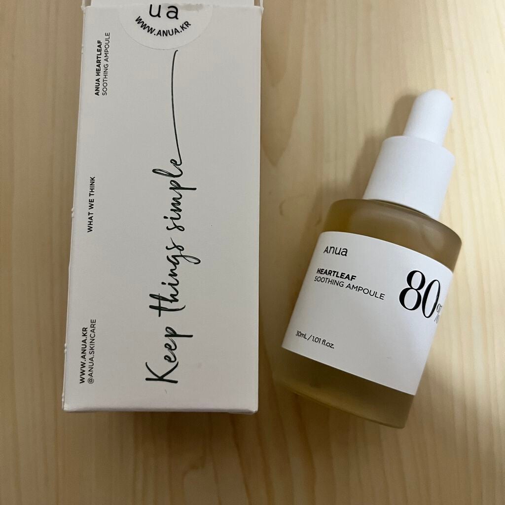 ドクダミ80%スージングアンプル/Anua/美容液を使ったクチコミ(1枚目)