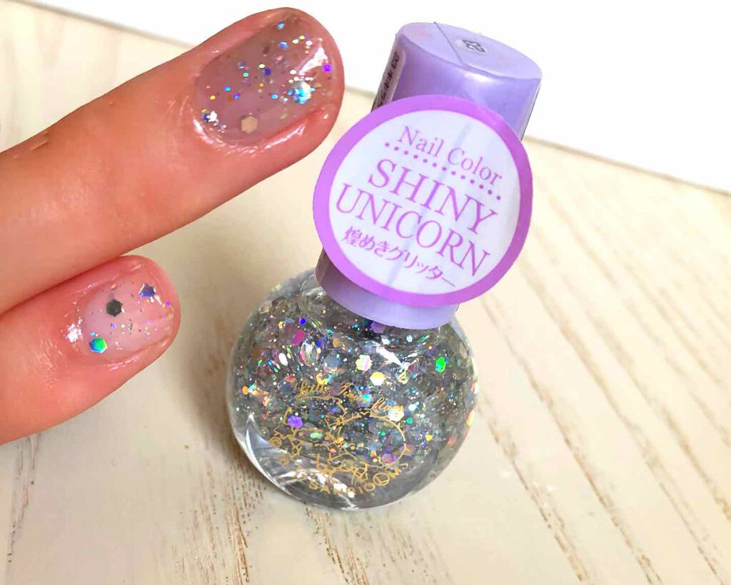 キキララ ネイル/DAISO/マニキュアを使ったクチコミ(1枚目)