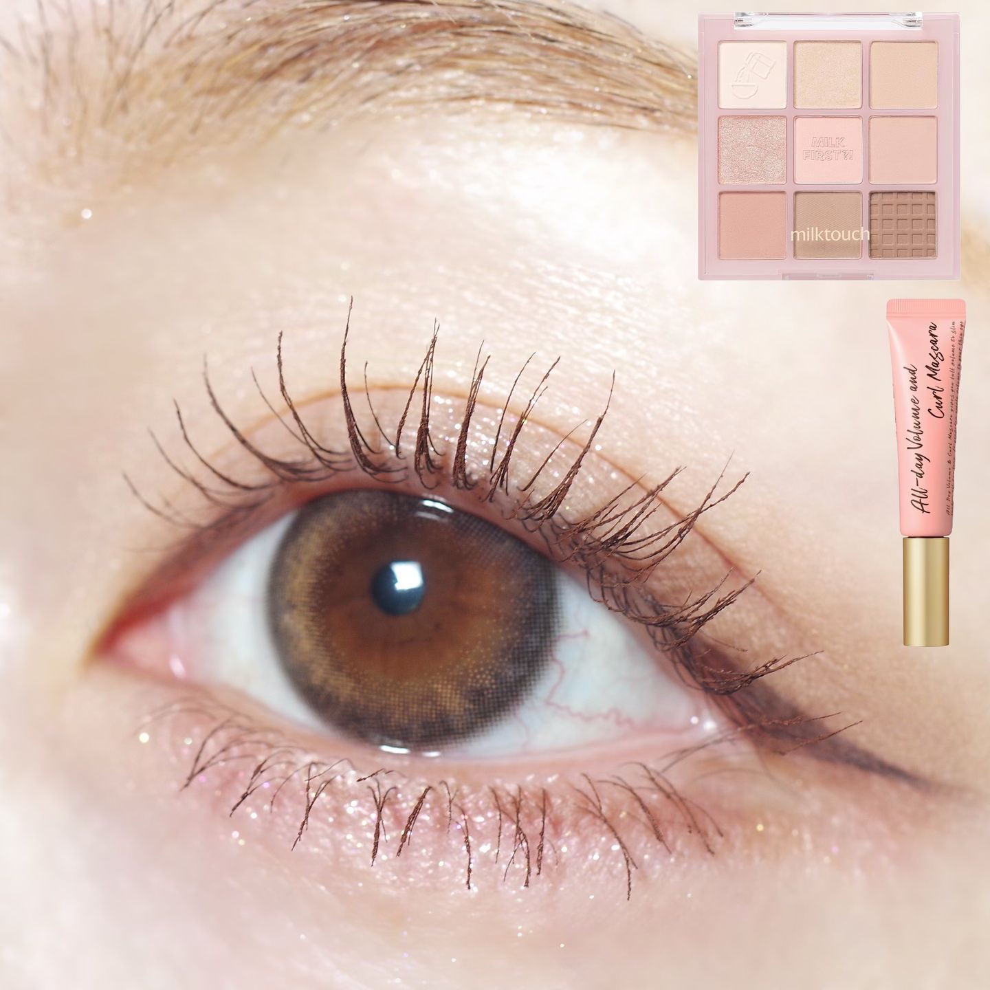 トーンオンシャドウパレット 01 トゥデイシリアルボール(Today cereal bowl)/Milk Touch/アイシャドウパレットを使ったクチコミ（1枚目）