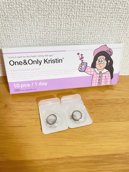 One & Only Kristin/Hapa kristin/カラーコンタクトレンズを使ったクチコミ(2枚目)