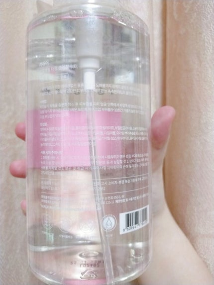 リフレッシング タイム クレンジング ウォーター/reduire /クレンジングウォーターを使ったクチコミ(2枚目)