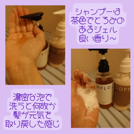 OFFLO リセット モイスチャー シャンプー/トリートメント/OFFLO/市販シャンプーを使ったクチコミ(2枚目)