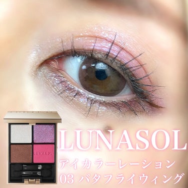 アイカラーレーション 03 Butterfly Wing / LUNASOL(ルナソル) | LIPS