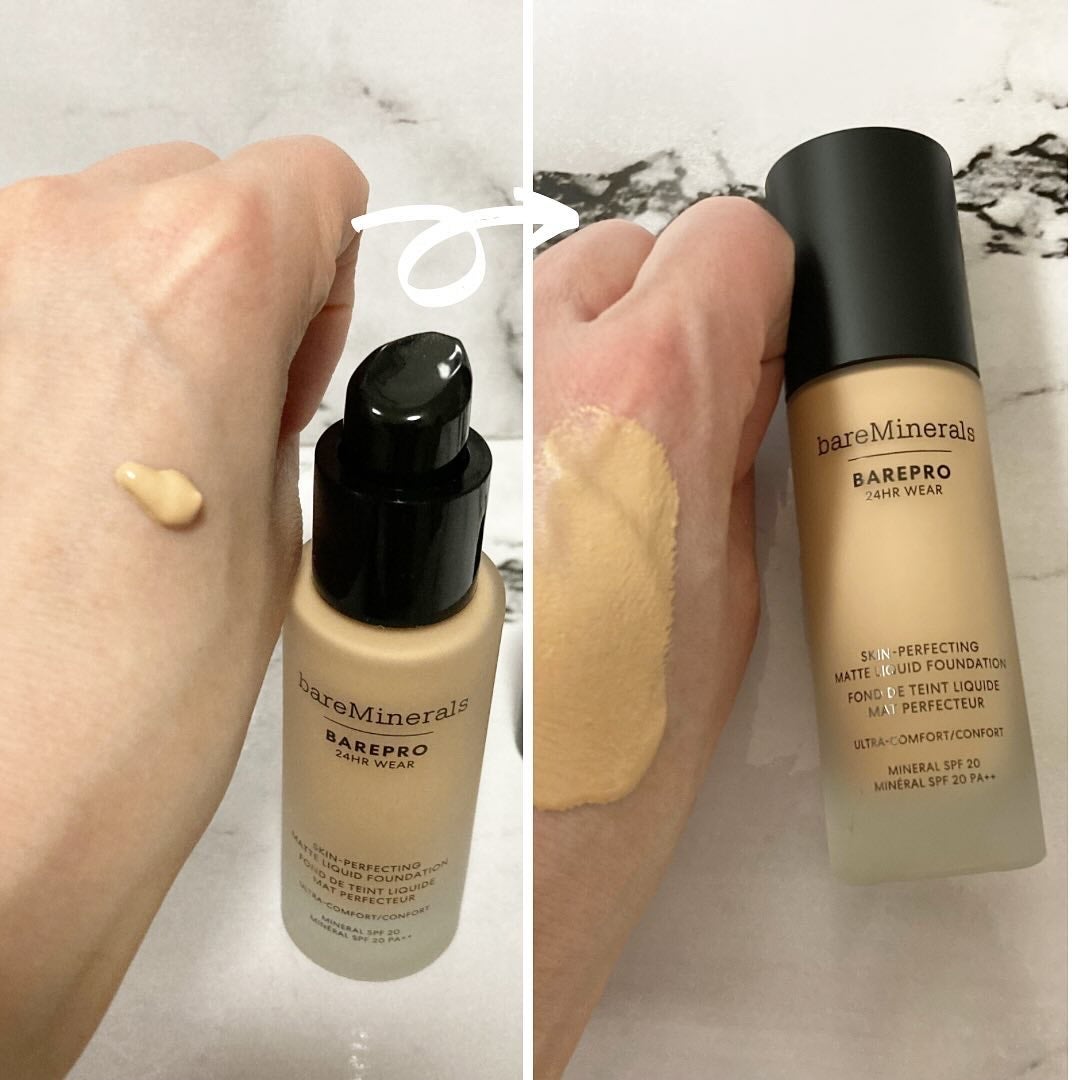 ベアプロ 24HR リキッド ファンデーション/bareMinerals/リキッドファンデーションを使ったクチコミ(4枚目)