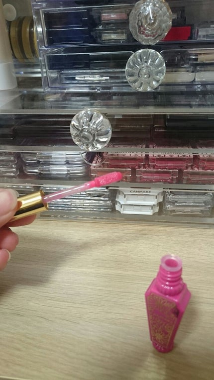 リップティントシロップ/キャンメイク/リップティントを使ったクチコミ(2枚目)