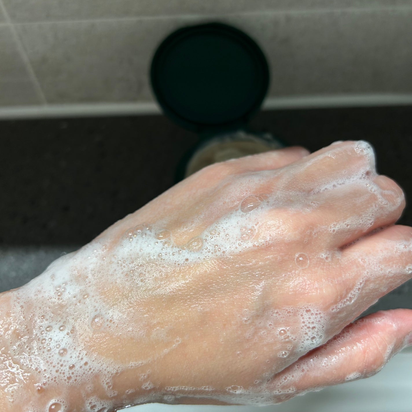 グリーンオートクレンジングホイップ/THE A'VVE/その他洗顔料を使ったクチコミ(7枚目)