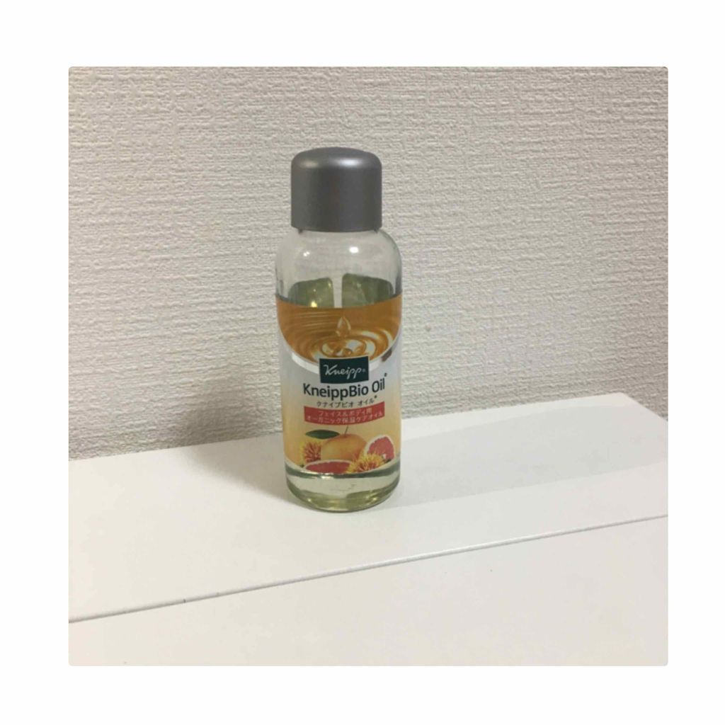 クナイプ クナイプビオ オイルのクチコミ「クナイプ
ビオオイル（グレープ）
¥1800+tax

私はもともと
とてもニキビができやすく.....」（2枚目）