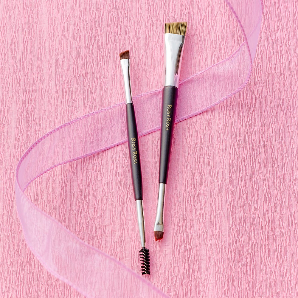 ダブルエンドアイブロウブラシ スクリュータイプ/ロージーローザ/メイクブラシを使ったクチコミ(1枚目)